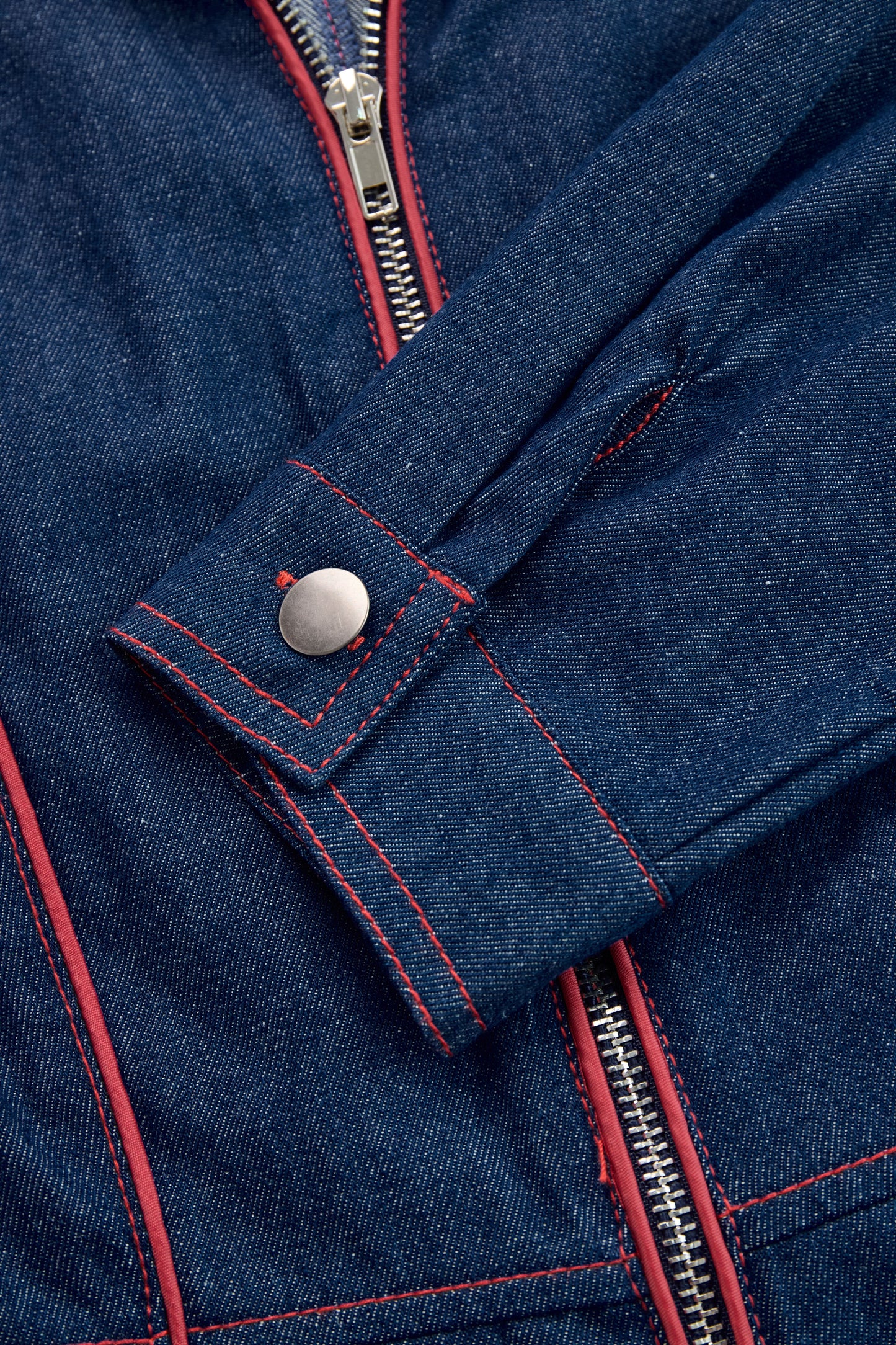 Oryos Jumpsuit | Premium Denim, Wide Leg 7