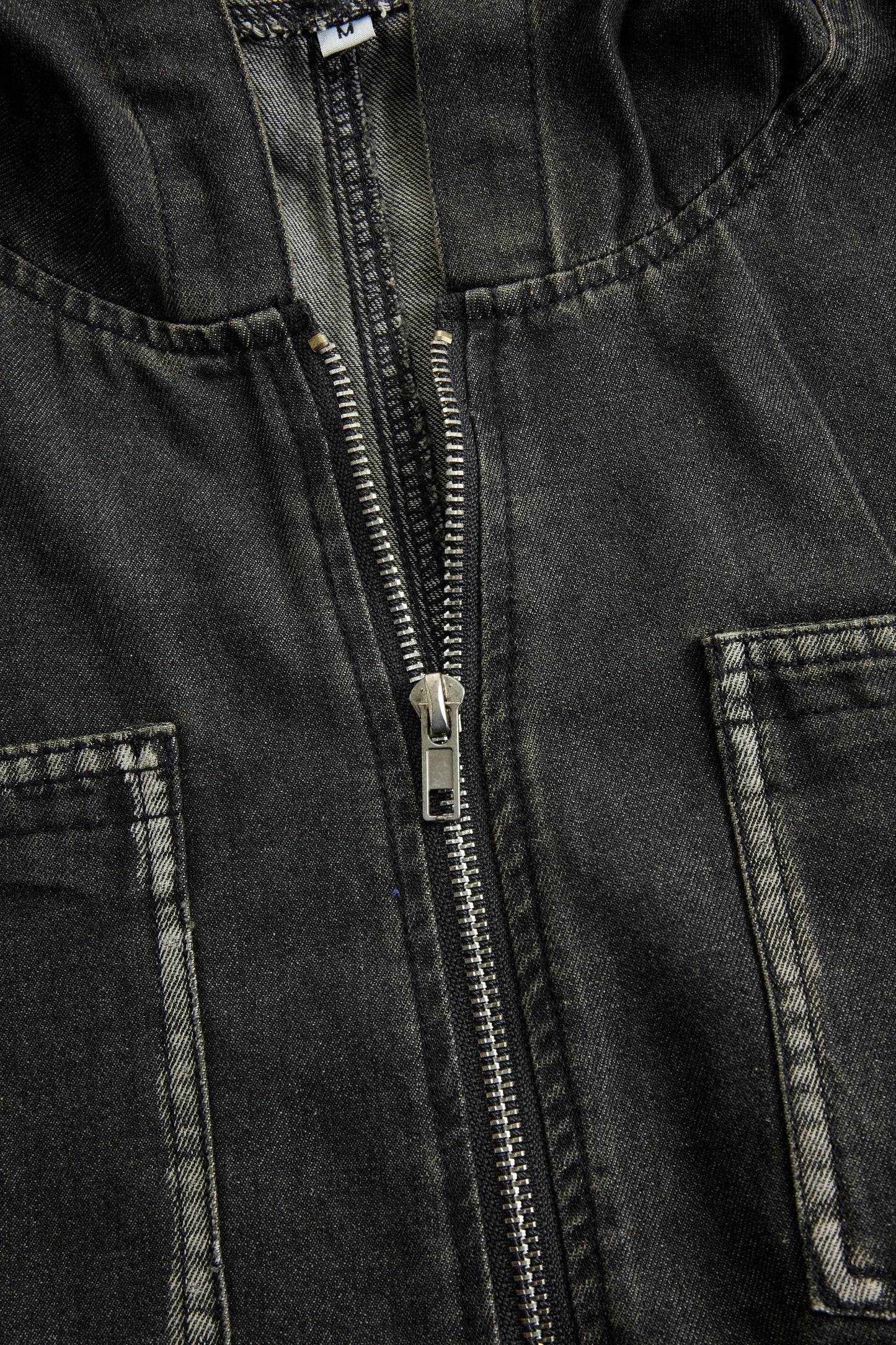 Oryza Denim Jumpsuit | Hooded, Vintage Design 6