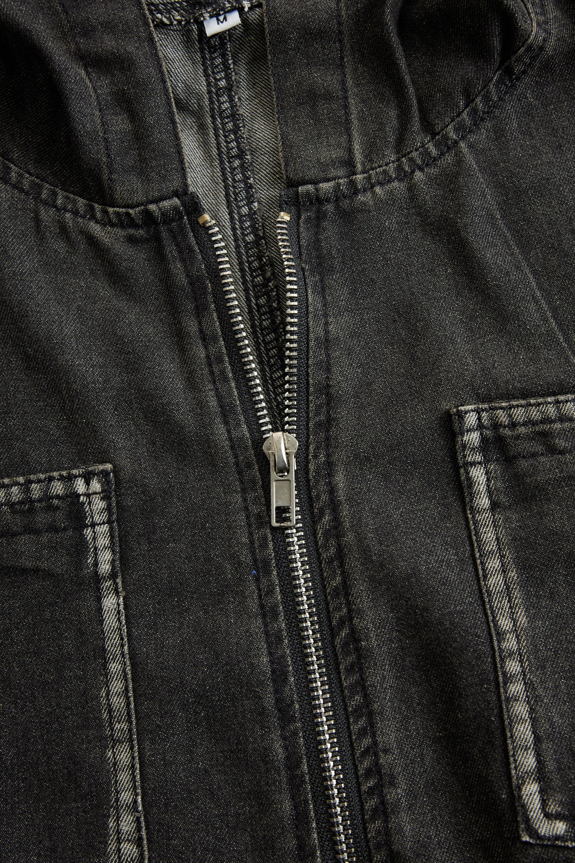 Oryza Denim Jumpsuit | Hooded, Vintage Design 6