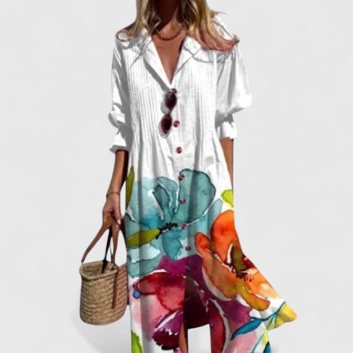 Pavla Boho Dress | Vibrant Colors, Comfortable Fit 1