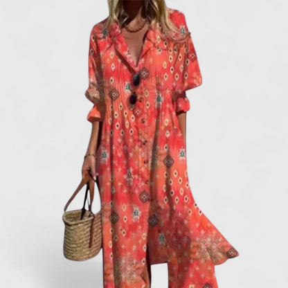 Pavla Boho Dress | Vibrant Colors, Comfortable Fit 4