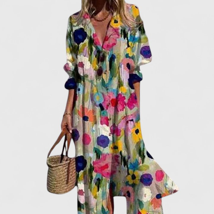 Pavla Boho Dress | Vibrant Colors, Comfortable Fit 5