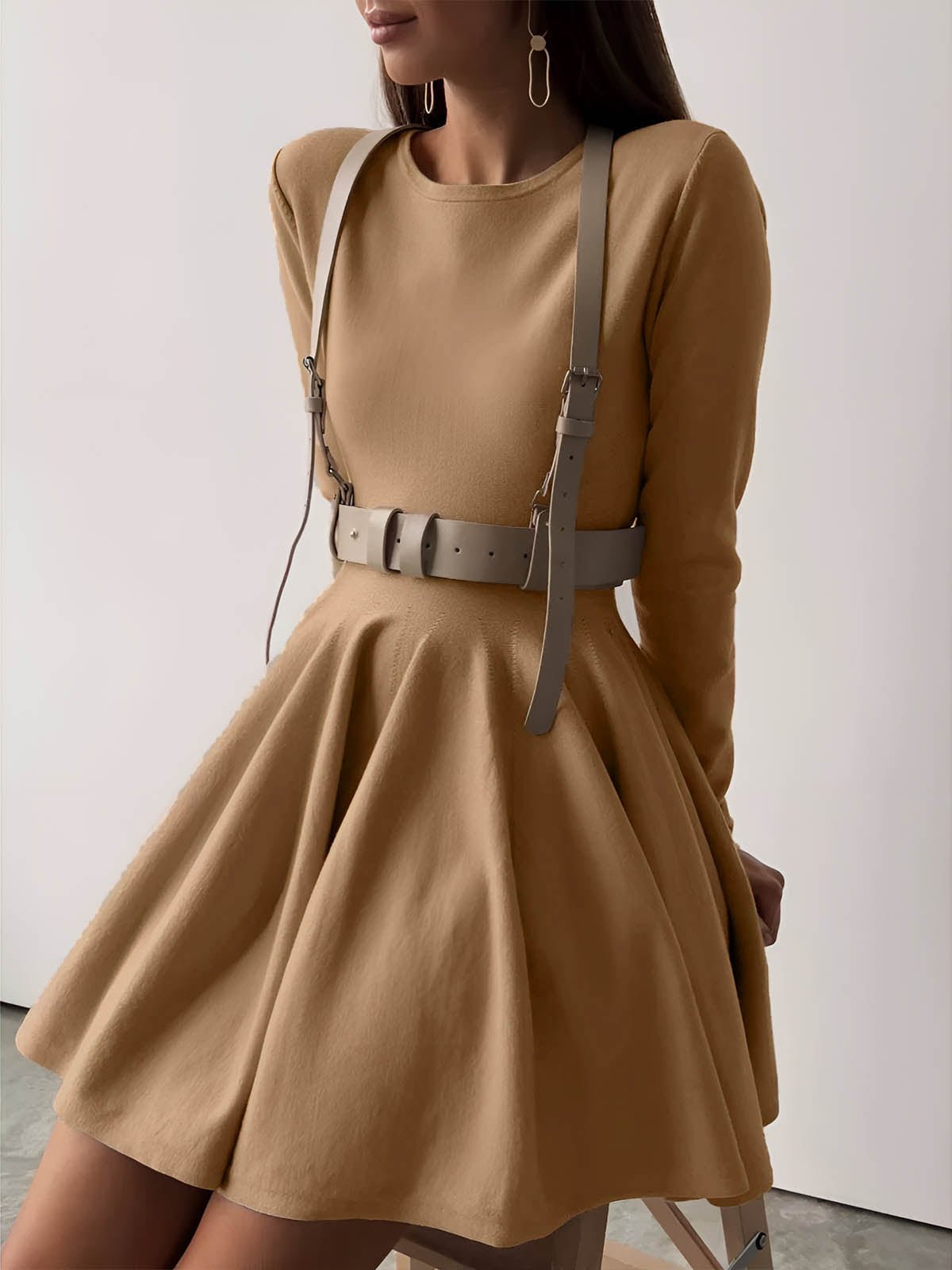 Plea Sweater Dress | Soft Knit, High Stretch, Flattering Short Length 5