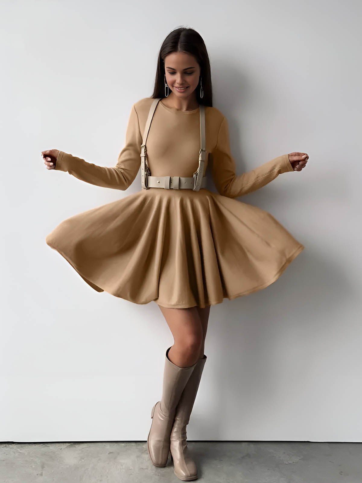 Plea Sweater Dress | Soft Knit, High Stretch, Flattering Short Length 6