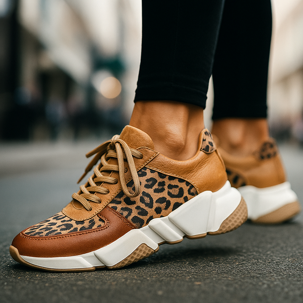 Ravena Runners | Premium Knit, Leopard Print 0