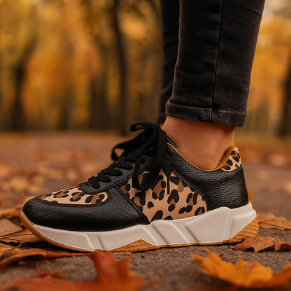 Ravena Runners | Premium Knit, Leopard Print 3