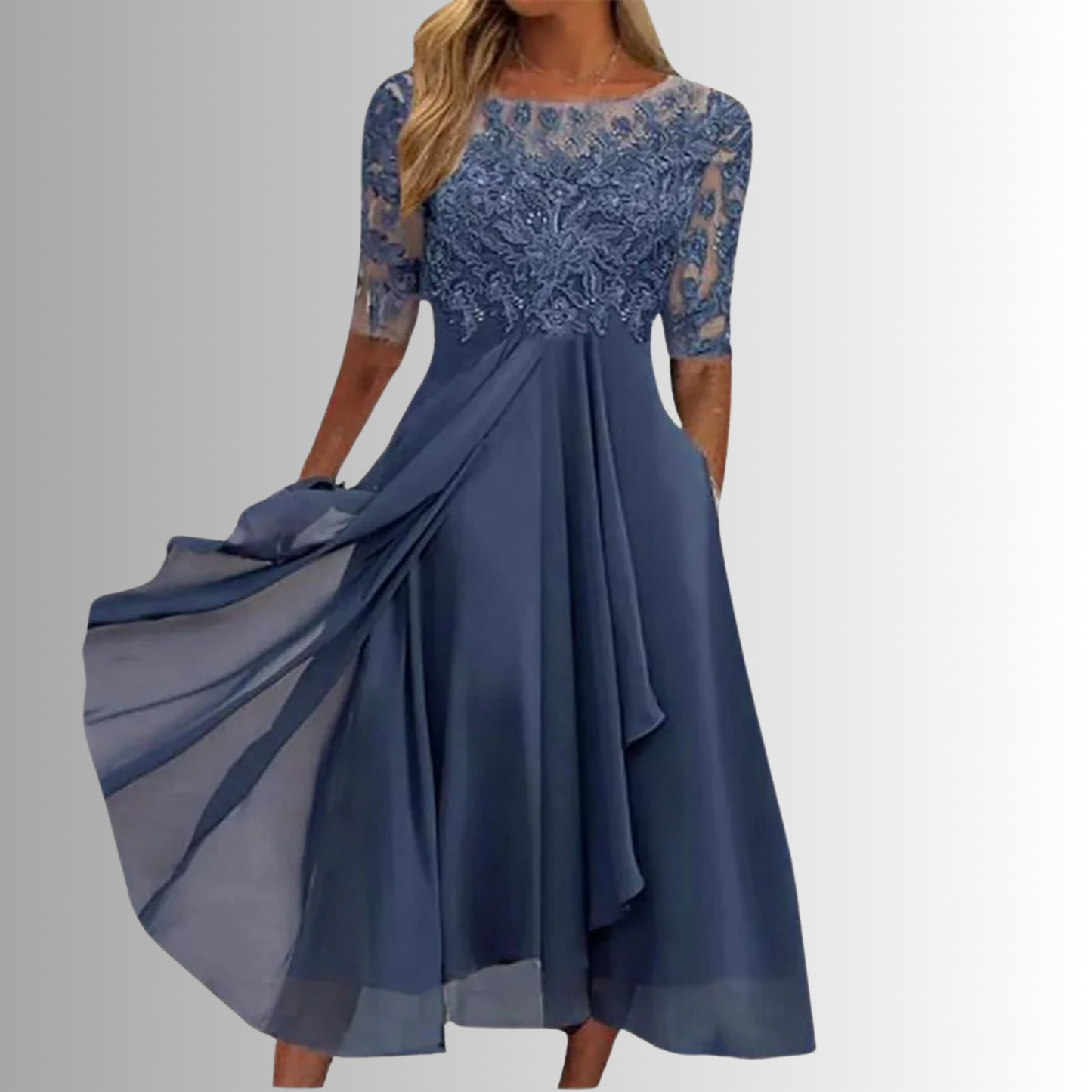 Rhea Lace Dress | Timeless Elegance, Comfortable Fit 0