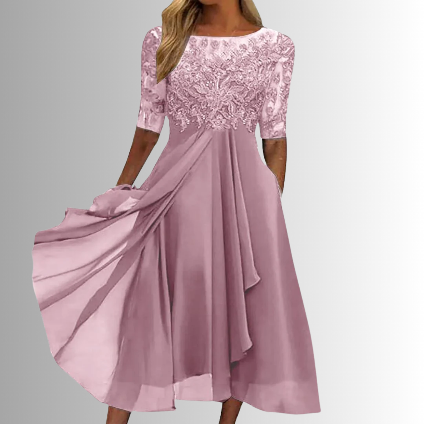 Rhea Lace Dress | Timeless Elegance, Comfortable Fit 1