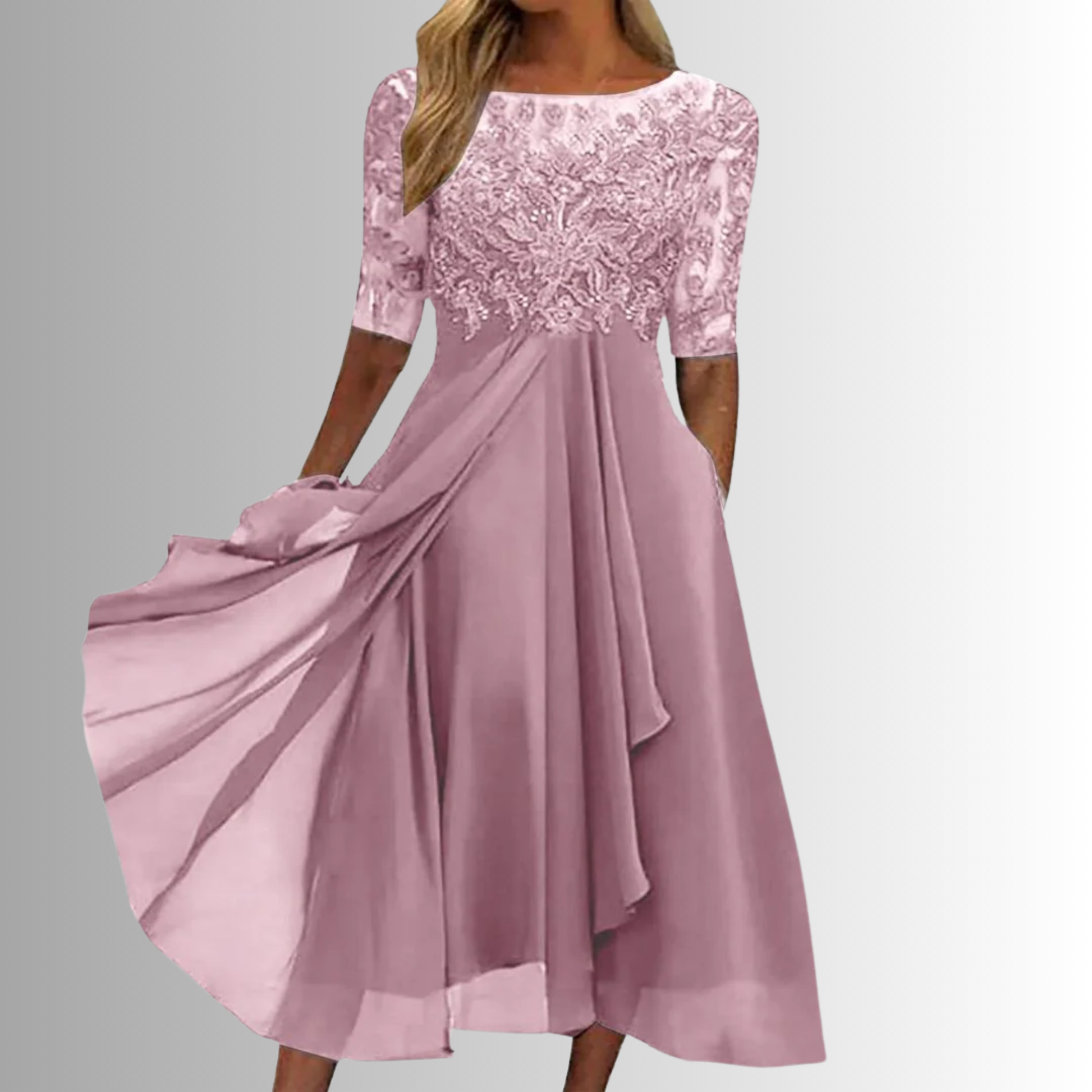 Rhea Lace Dress | Timeless Elegance, Comfortable Fit 1