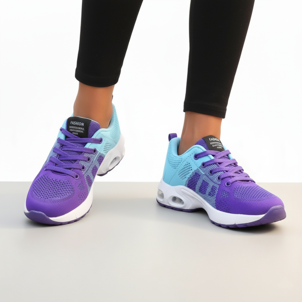 Sierra Women's Hiking Shoes | Lightweight Mesh, Air Cushion Sole 4