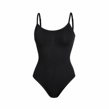 Sleek Black Bodysuit | Shapewear with 360° Hourglass Sculpting, No Visible Lines