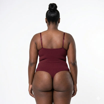 Sleek Black Bodysuit | Shapewear with 360° Hourglass Sculpting, No Visible Lines