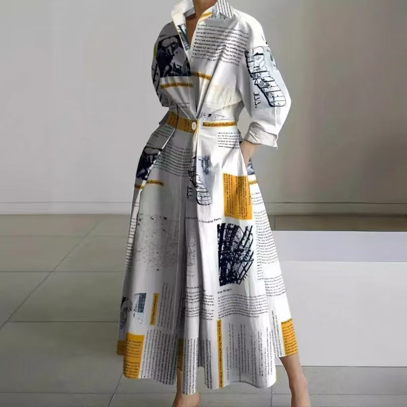 Sofia Maxi Dress | Elegant Front Wrap, Collared Design 10