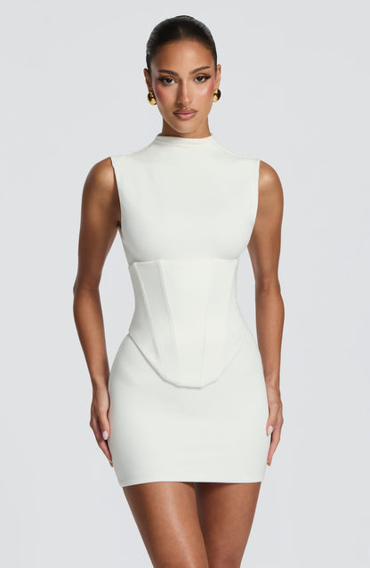 Soleil Mini Dress | Soft Modal Jersey, Elegant Body-Hugging Fit 1