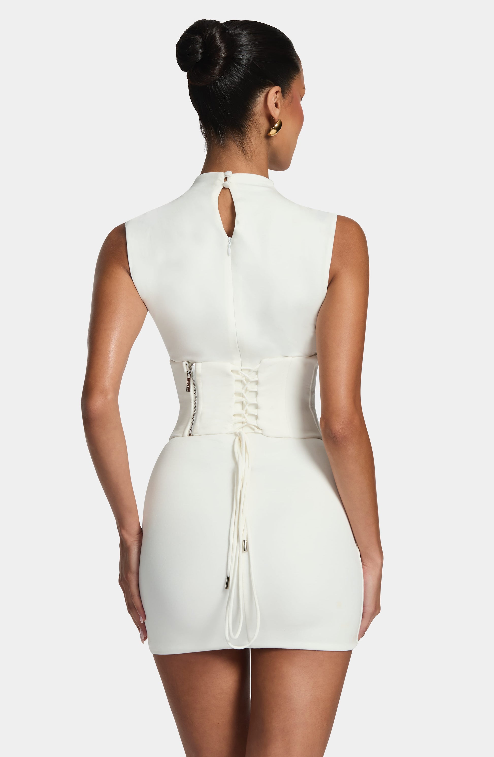 Soleil Mini Dress | Soft Modal Jersey, Elegant Body-Hugging Fit 2