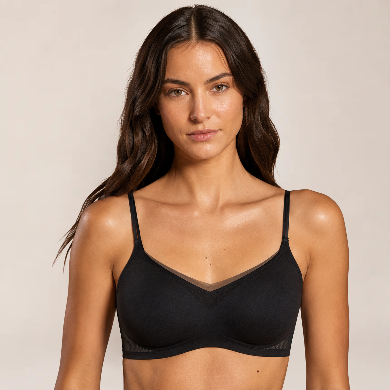 Ula Bralette | Ultra-Thin Ice Silk, Seamless Design