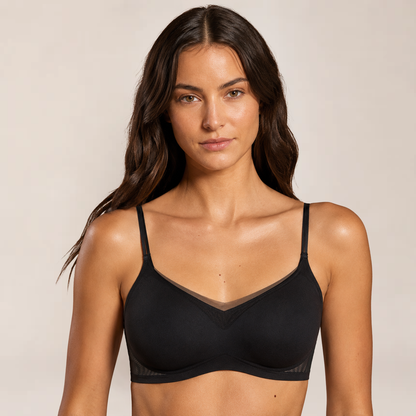Ula Bralette | Ultra-Thin Ice Silk, Seamless Design