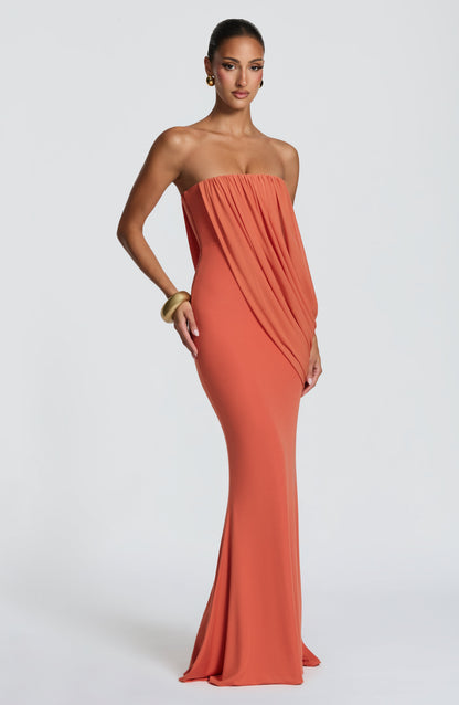 Vera Maxi Dress | Soft Modal Jersey, Strapless Wedding Guest Dress 2