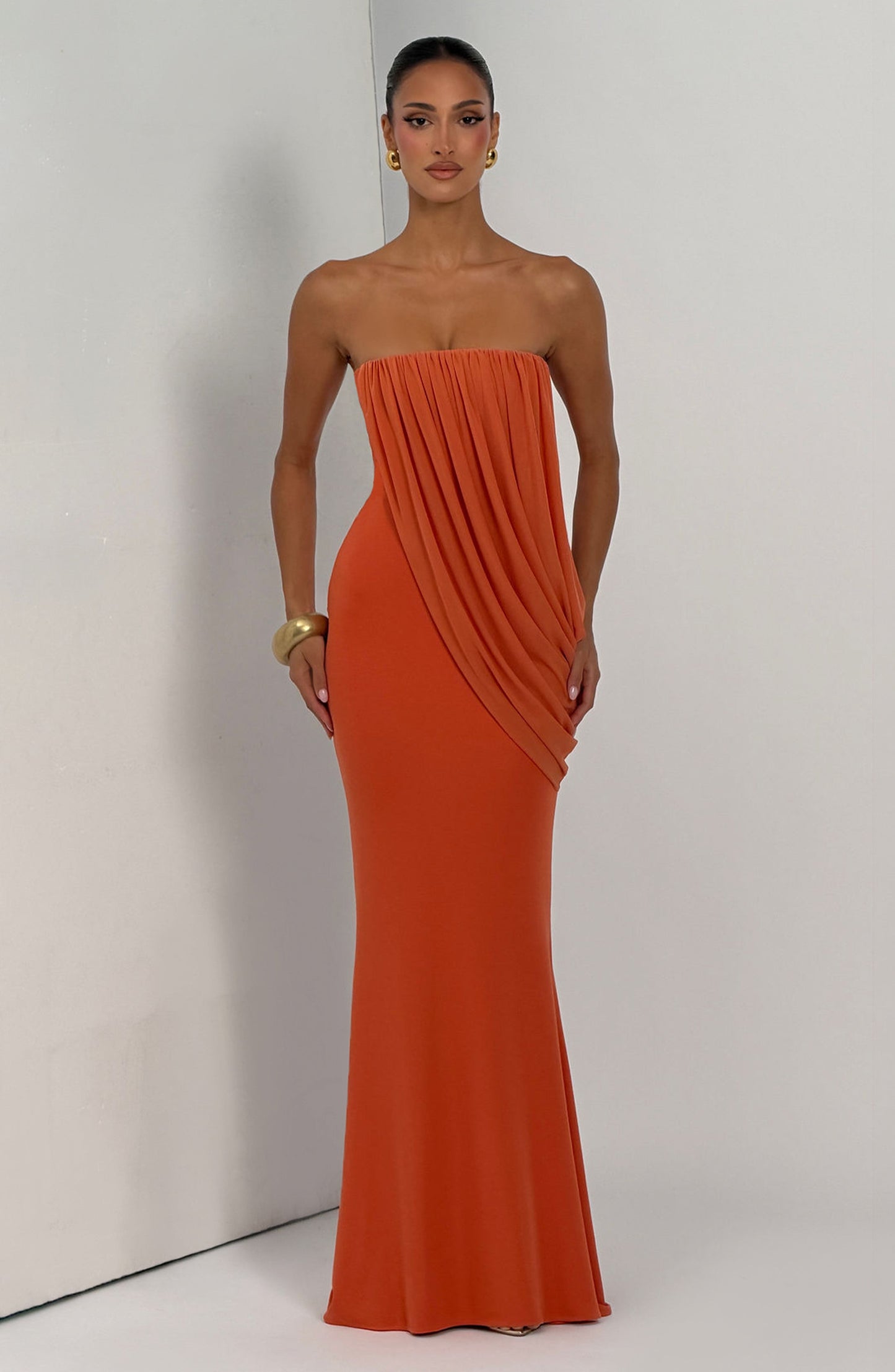 Vera Maxi Dress | Soft Modal Jersey, Strapless Wedding Guest Dress 6