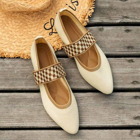 Vera Orthopedic Flats | Comfortable Footbed, Timeless Design 0