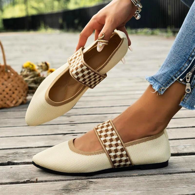 Vera Orthopedic Flats | Comfortable Footbed, Timeless Design 1