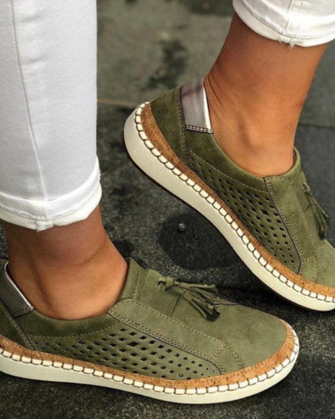 Vero Slip-Ons | Cushioned Lightweight Shoes with Breathable Knit Design