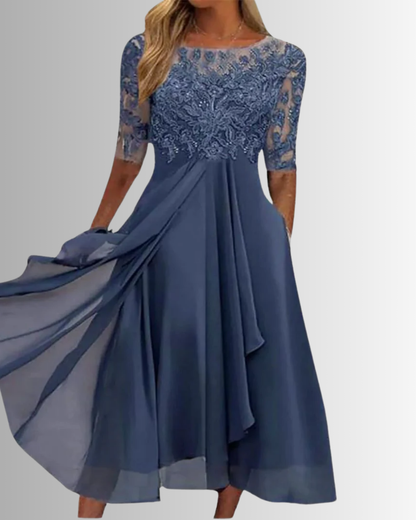 Rhea Lace Dress | Timeless Elegance, Comfortable Fit