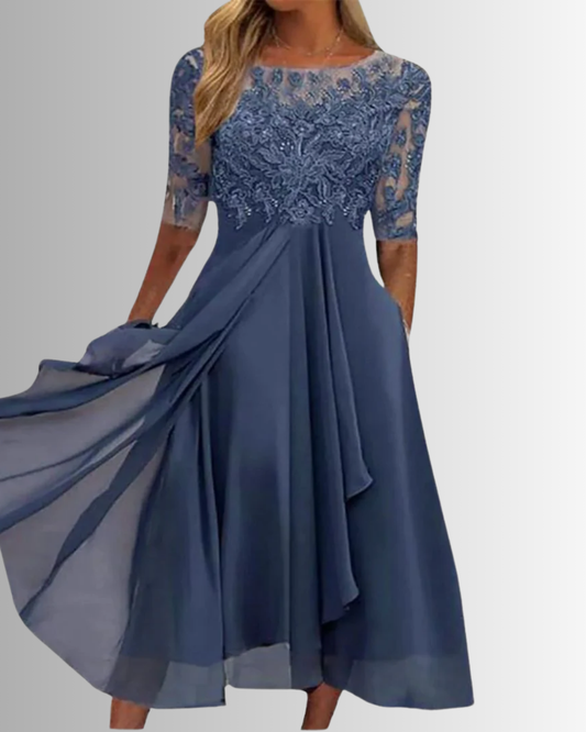 Rhea Lace Dress | Timeless Elegance, Comfortable Fit