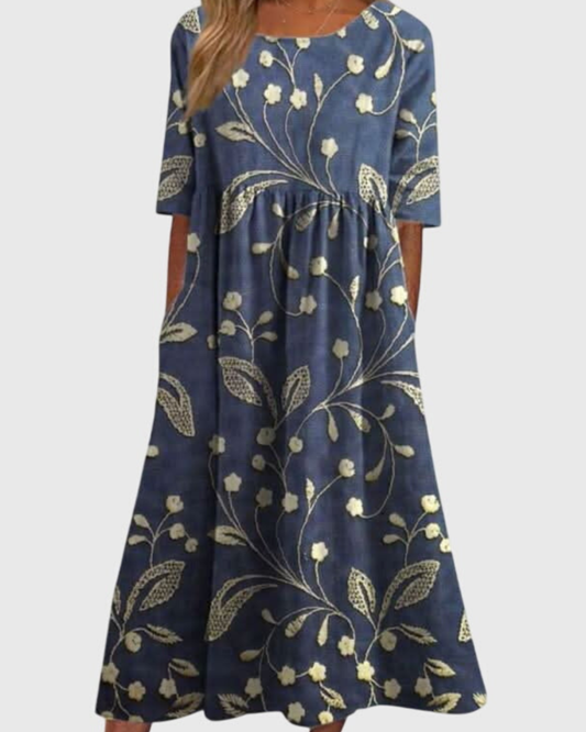 Dazzle Midi Dress | Flattering Wrap Design