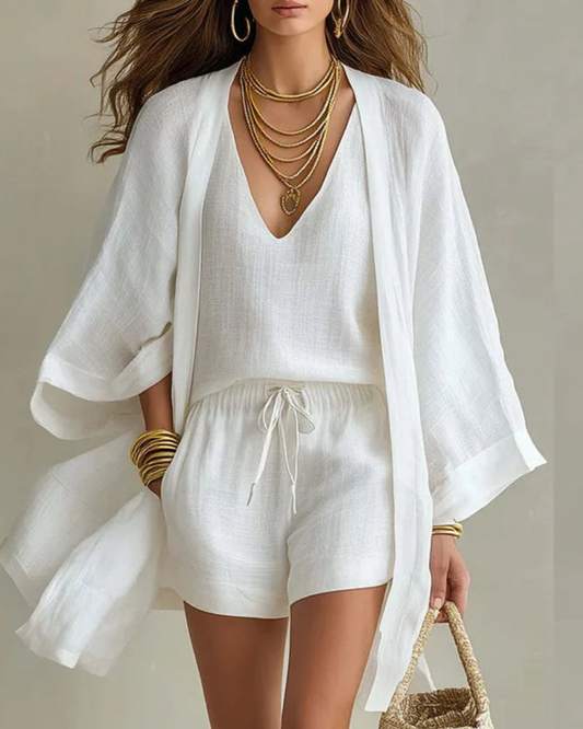 Cleo Linen Co-ord Set | Lightweight, Relaxed Fit