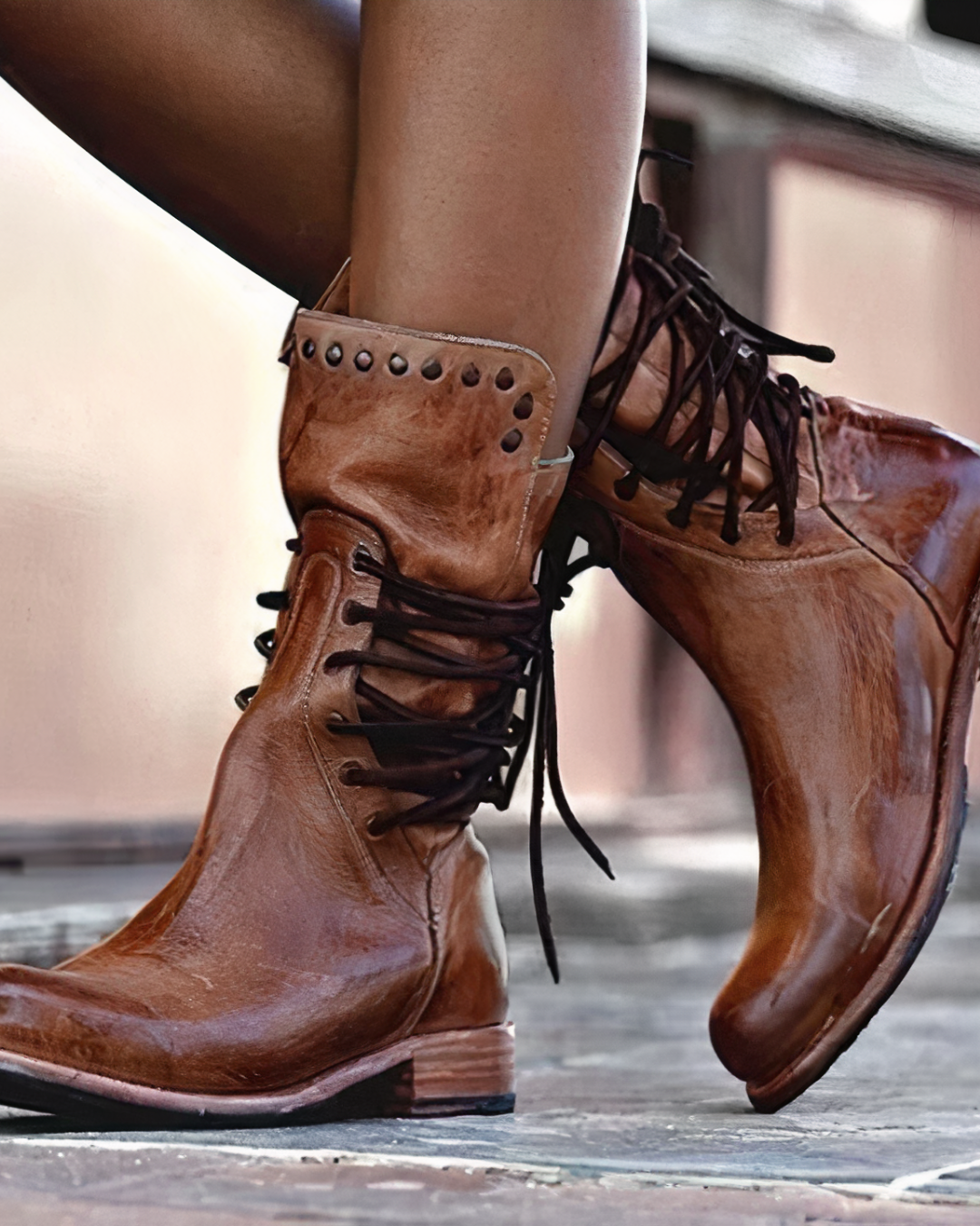 Alora Mid-Calf Boots | Premium Faux Leather