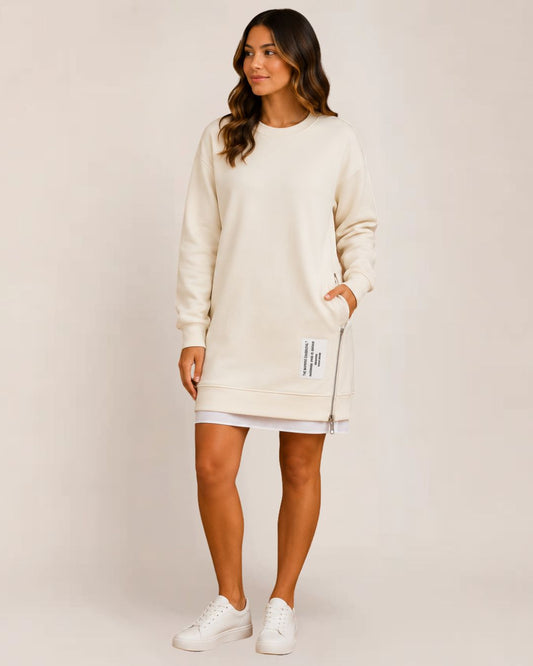 Mela Womens Dress | Oversized Relaxed Fit, Versatile Casual Style