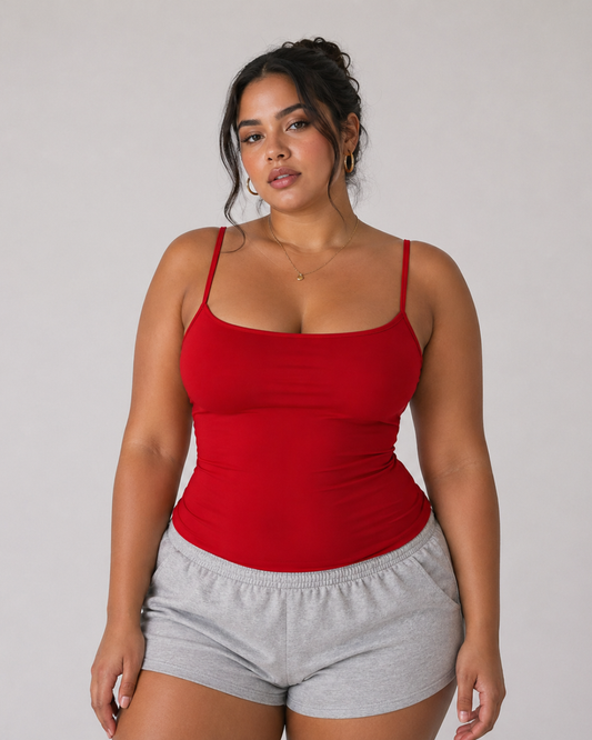 Breezy Cami Top | Smooth, Stretchy Fabric, Adjustable Straps