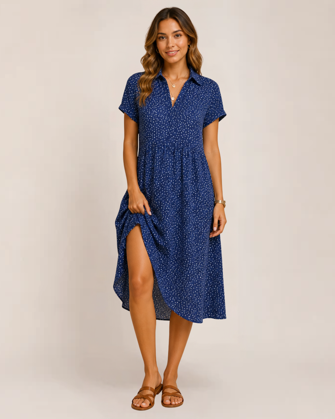 Mara Sundress | Loose-Fit V-Neck Summer Dress, Available in Plus Sizes