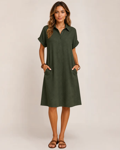 Maren Summer Sundress | Relaxed Fit, Short Sleeve, Flowy