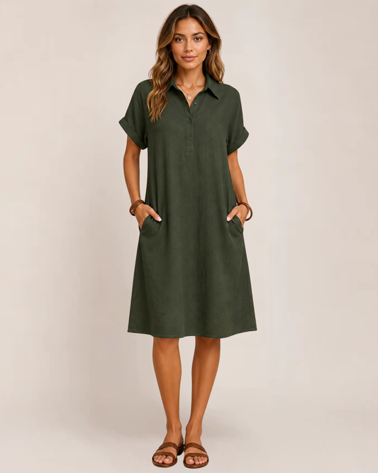 Maren Summer Sundress | Relaxed Fit, Short Sleeve, Flowy