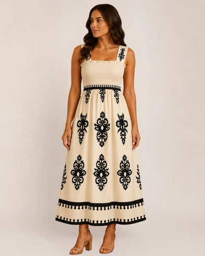 Elysia Maxi Dress | Flowy Sleeveless Summer Wedding Guest Dress, Available in Black and More Colors