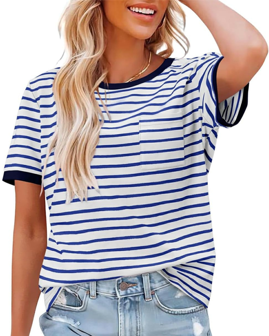 Sofia Women's T Shirt | Lightweight Oversized Casual Top with 3/4 Sleeves