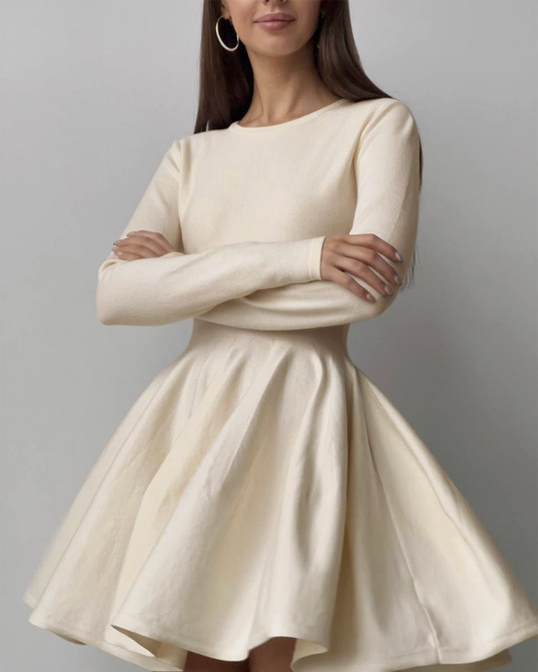Plea Sweater Dress | Soft Knit, High Stretch, Flattering Short Length