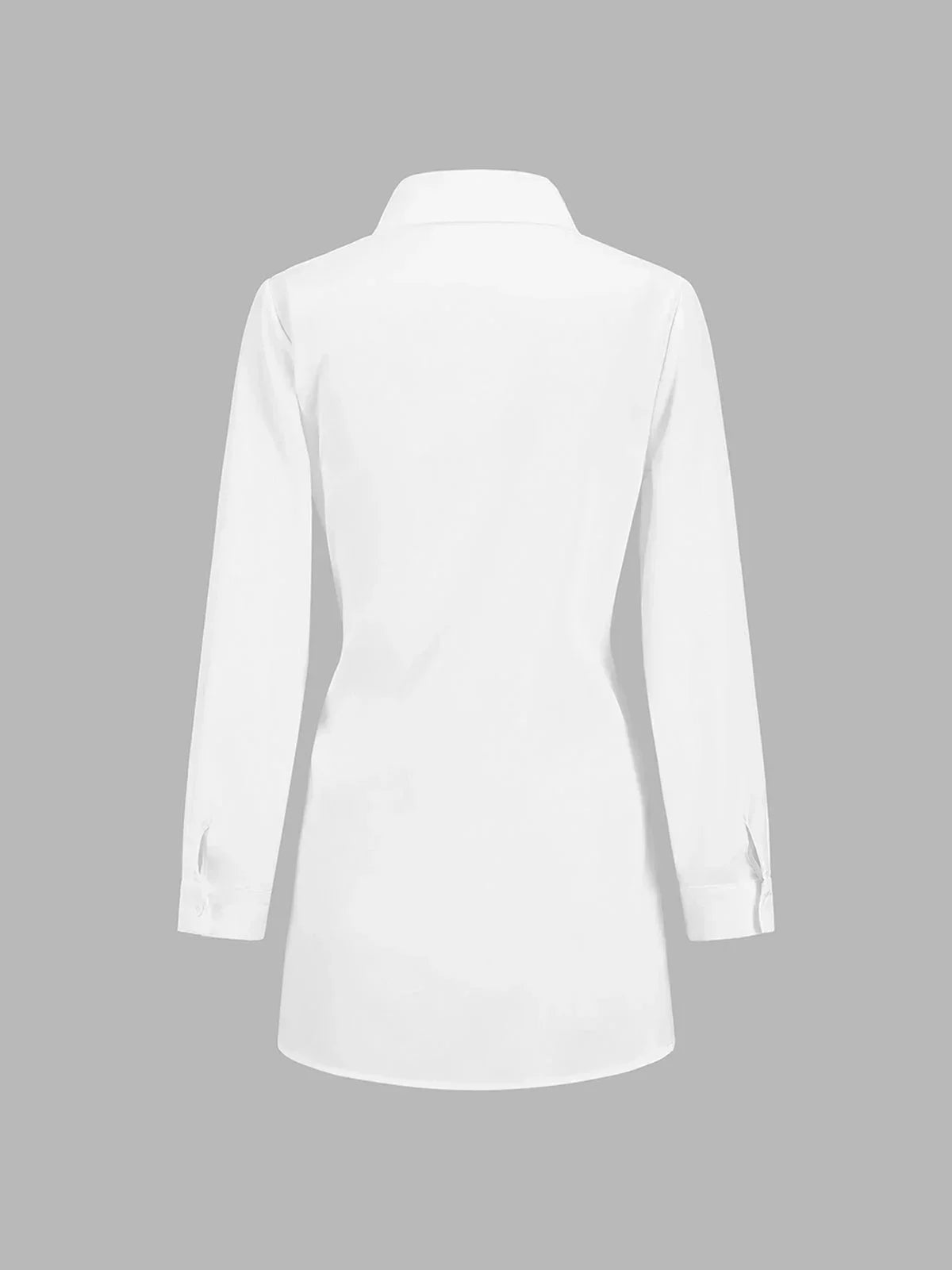 Wanda Blouse | Oversized, Adjustable Tie Belt, Long Sleeves 2