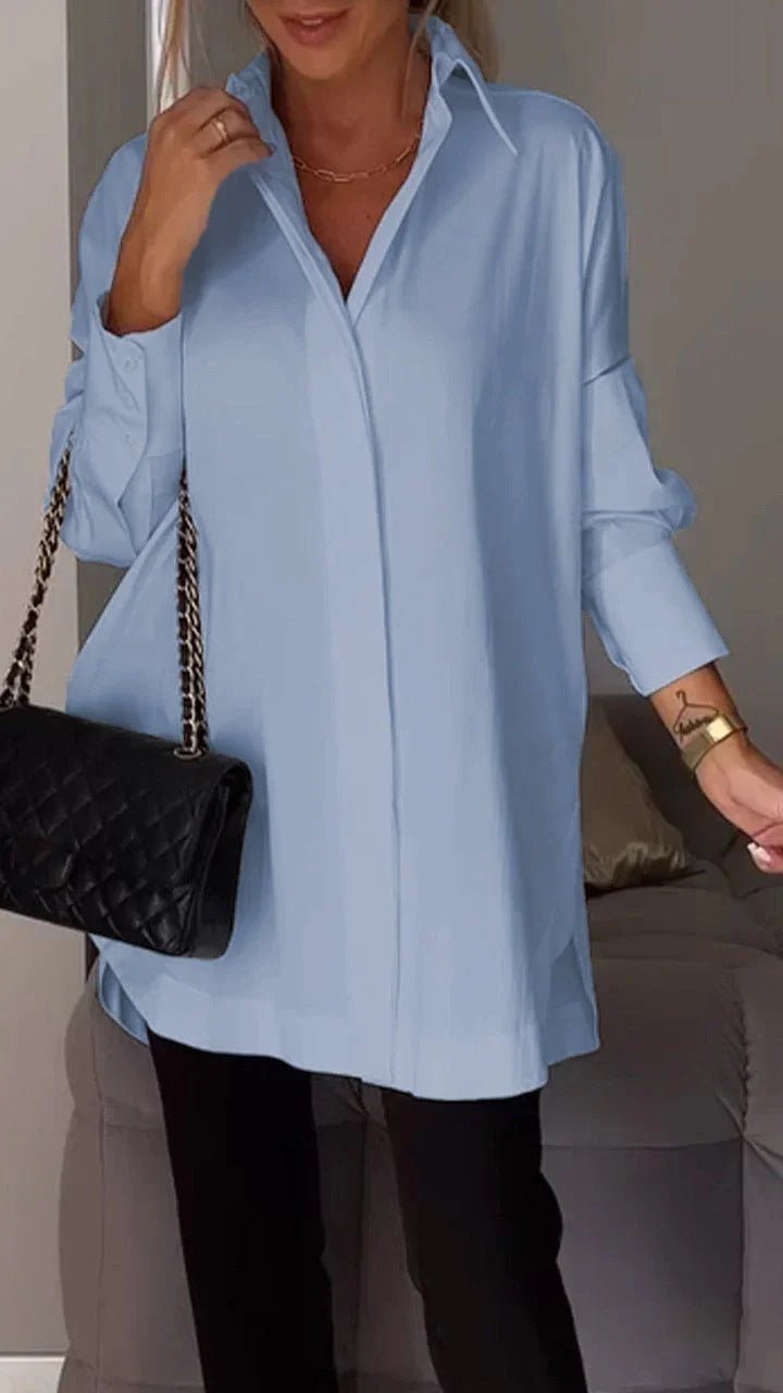 Waverly Women's Blouse | Relaxed Fit, Lightweight Polyester, White 10