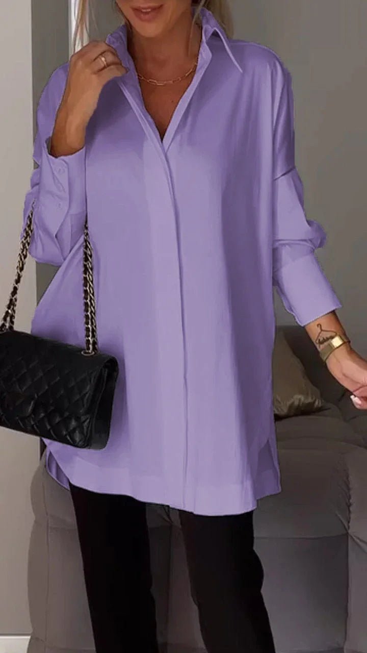 Waverly Women's Blouse | Relaxed Fit, Lightweight Polyester, White 6