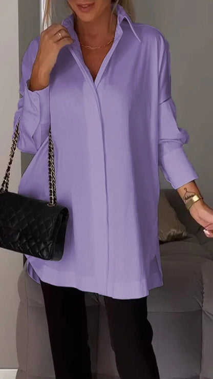 Waverly Women's Blouse | Relaxed Fit, Lightweight Polyester, White 6