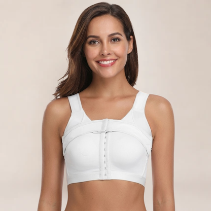 Wina Post-Surgery Bra | Compression, Front Closure, Polyester, Sizes S-2XL