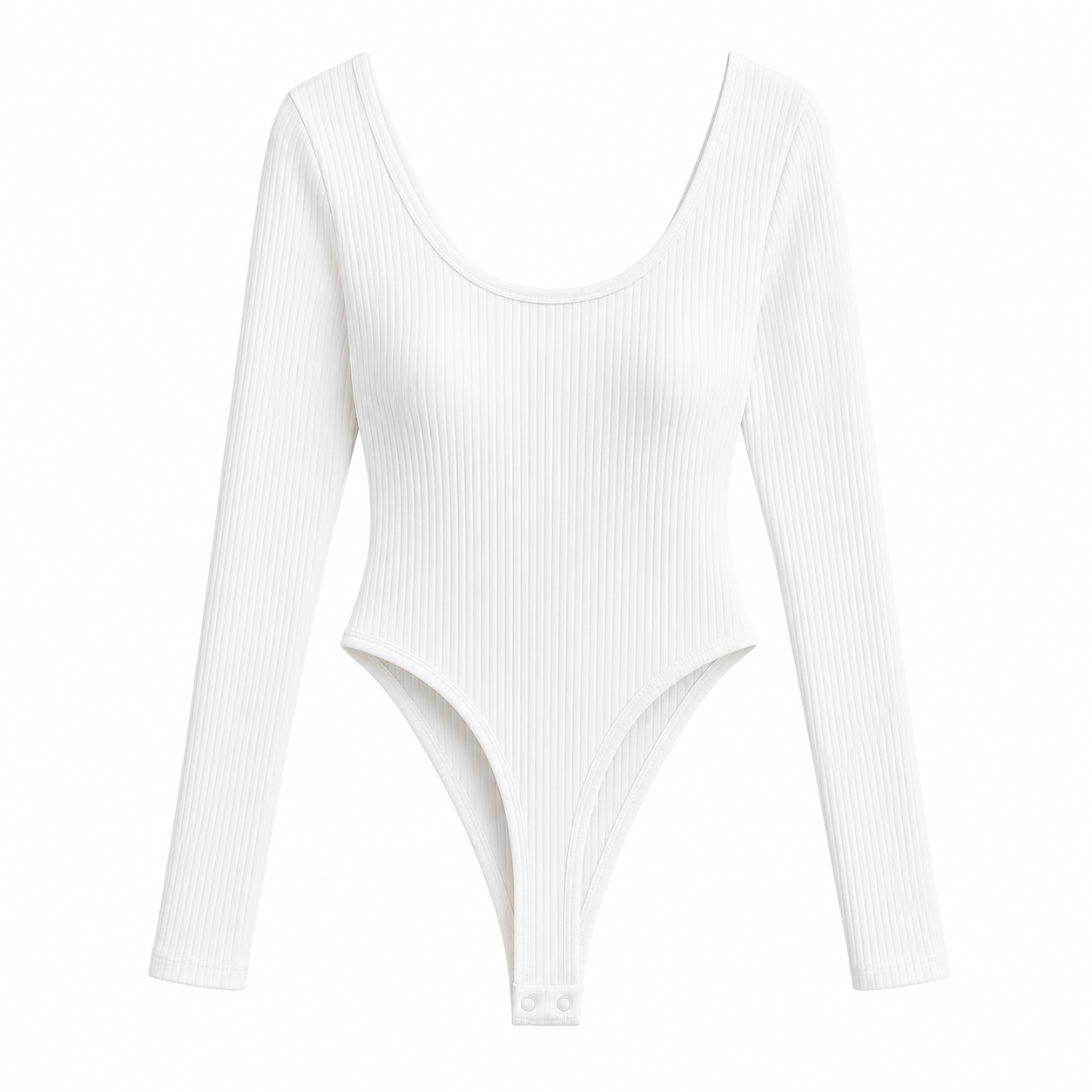 Sleek Long Sleeve Thong Bodysuit | Women's Fashion