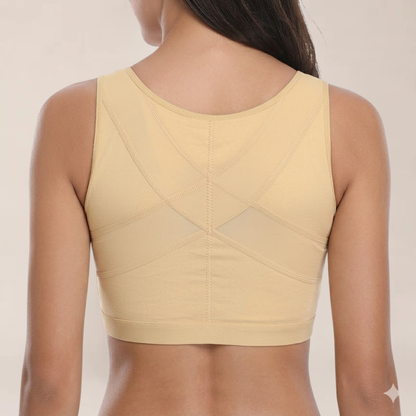 Wina Post-Surgery Bra | Compression, Front Closure, Polyester, Sizes S-2XL